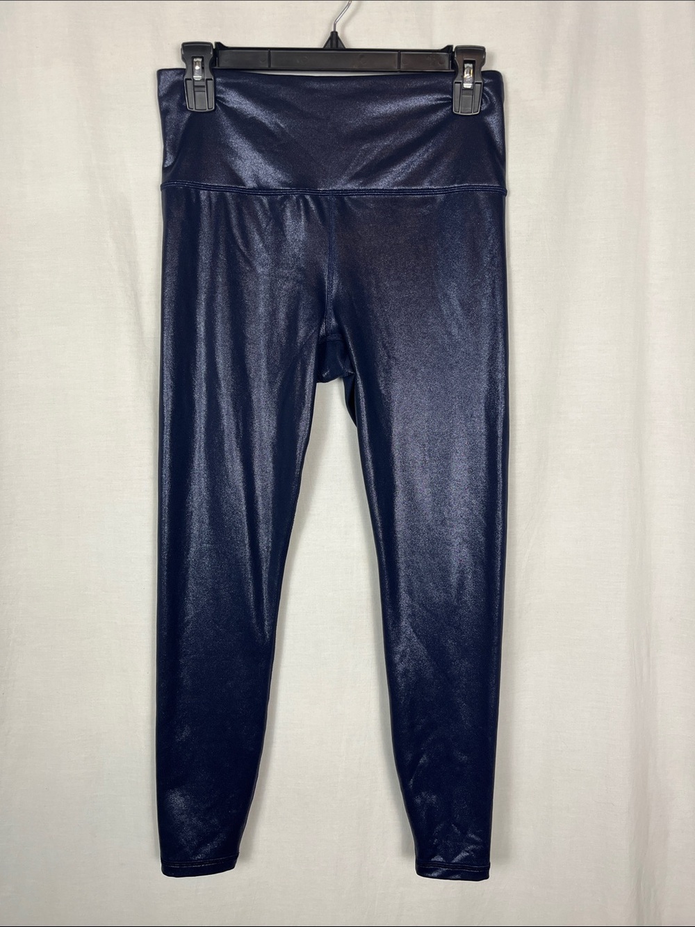 Athleta Elation Shine Tight Blue Shimmer Leggings